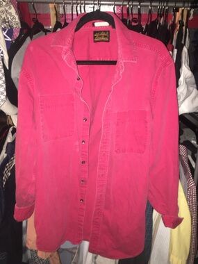 90s Vintage Denim Button Down